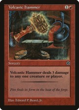 MTG Volcanic Hammer P02 English NM