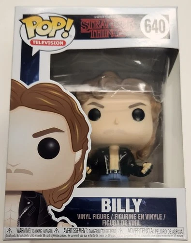 Funko Pop! Vinyl: Stranger Things Billy #640 Television Vinyl Figure protector