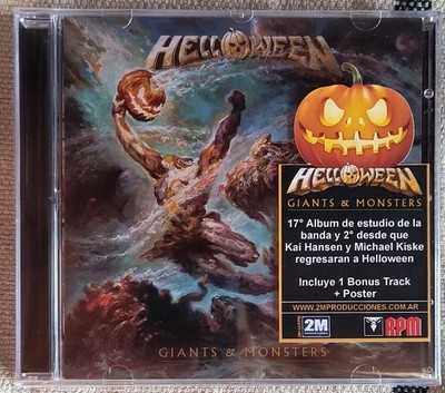 CD HELLOWEEN GIANTS & MONSTERS LIMITED EDITION NEW SEALED w/Bonus Track + Poster