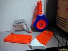 Nerf Lot N-Strike 30 Round Drum Magazine Rapt...
