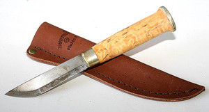 J. Marttiini Lapinleuku Puukko Knife With Sheath Made In  Finland