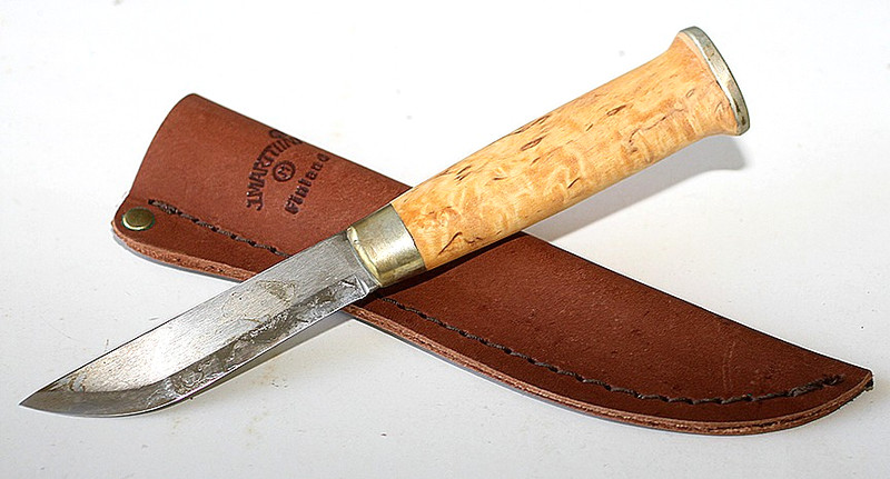 J. Marttiini Lapinleuku Puukko Knife With Sheath Made In  Finland