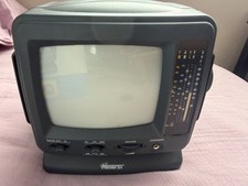 Memorex MT0550 Portable 5.5  B / W TV Radio original box  Works 