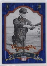2012 Panini Cooperstown Blue Crystal Collection /499 Willie Keeler #13 HOF 0b0