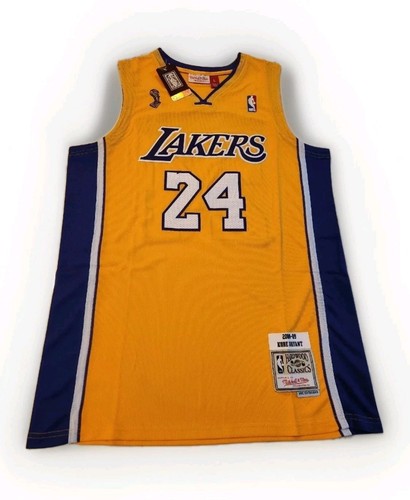 Mitchell & Ness 🔥 Kobe Bryant 🔥#24 Lakers NBA Finals 2008-09 Jersey Men's LG