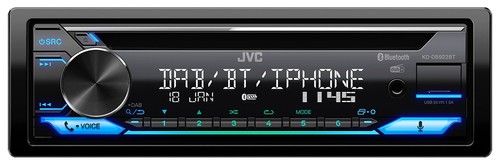 JVC Bluetooth MP3 USB DAB CD Autoradio für Honda Jazz (ab 2009) - silber - Bild 2 von 8