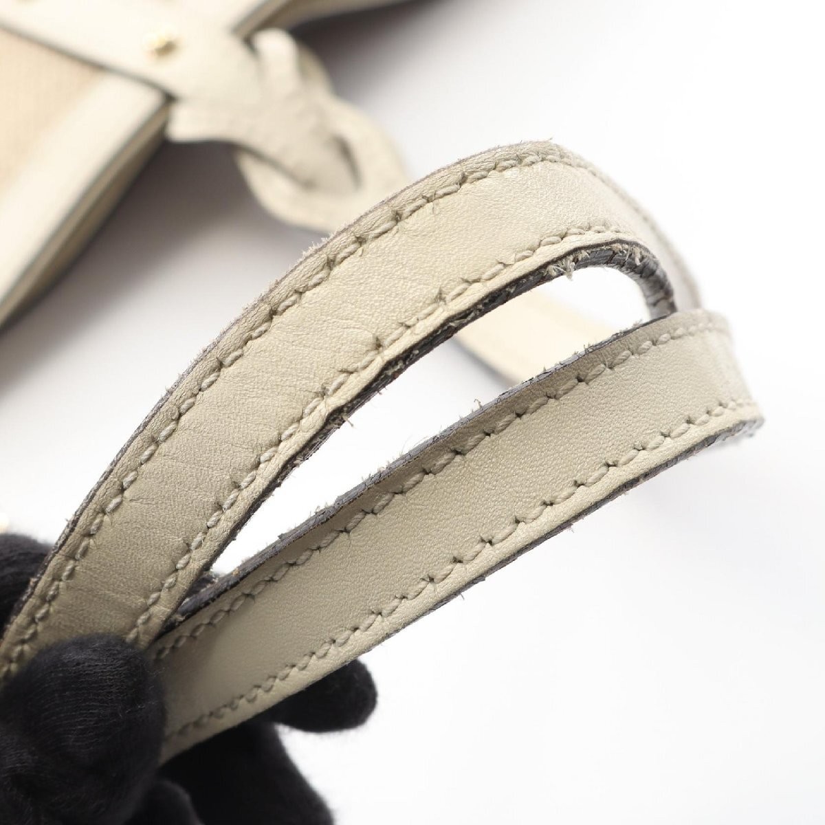 GUCCI Craft  Canvas Tote Bag Canvas Leather 324216 thumbnail 6