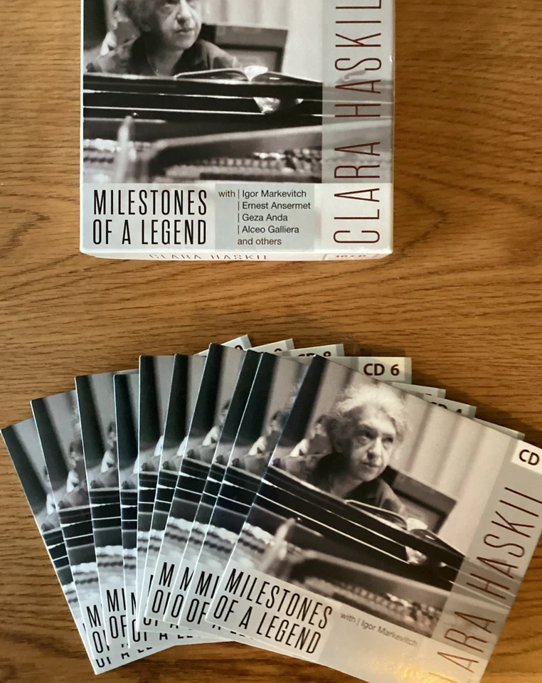 CLARA HASKIL Milestones of a Legend - 10 Original Albums & bonus tracks 10CD - Image 3 of 3