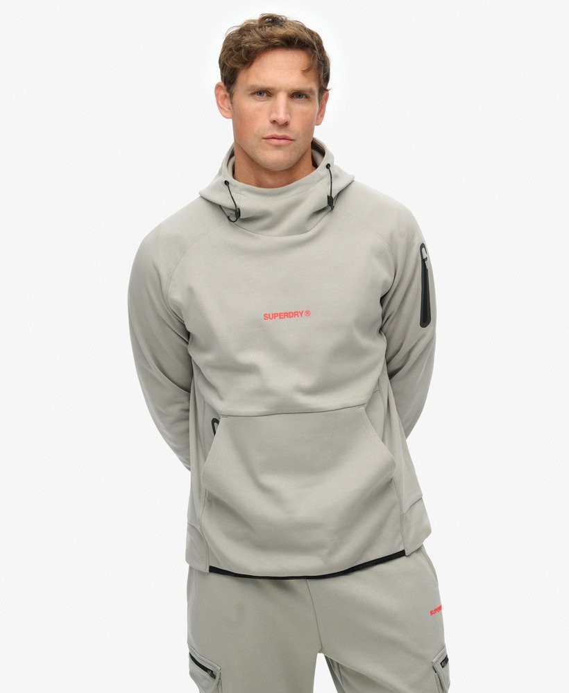 Superdry Mens Tech Logo Loose Hoodie