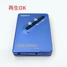 SONY WM-EX677 1999 blue Walkman Vintage Cassette Player Made in Japan Tested