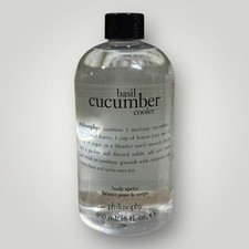 NEW - Philosophy Basil Cucumber Cooler Body Spritz 16 oz -sealed - w/sprayer