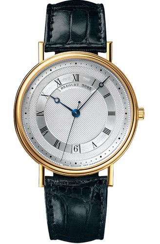 Breguet 36mm Classique 5930 18k Solid Yellow Gold Silver Dial Automatic