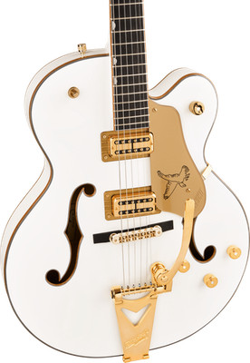 Gretsch Synchromatic Falcon Hollow Body Single-Cut with Bigsby Snowcrest White