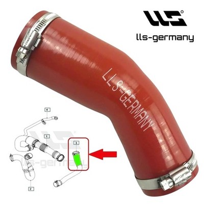 Turboschlauch Ladeluftschlauch für JAGUAR XF Limousine (X250) 2.2 D C2Z14278