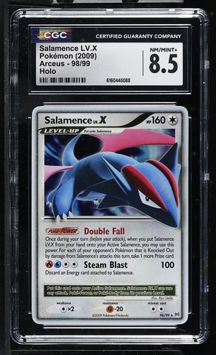 Salamence LV.X graded CGC 8.5 for sale on eBay
