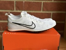 Nike Zoom Mamba 6 White Black Size 9 Mens New Distance Track and Field Spikes