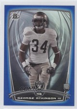 2014 Bowman Rookies Blue Foil 425/499 George Atkinson III #52 1b8
