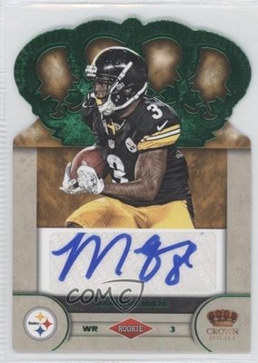 2012 Crown Royale Rookie Signatures Green 1/49 Marquis Maze #62 Auto RC 0a7