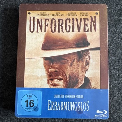 ERBARMUNGSLOS | Unforgiven | Limited Steelbook | BLU RAY | Geprägt | NEU OVP