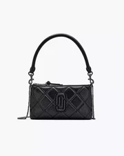 MARC JACOBS The Quilted Leather Snapshot Pochette
