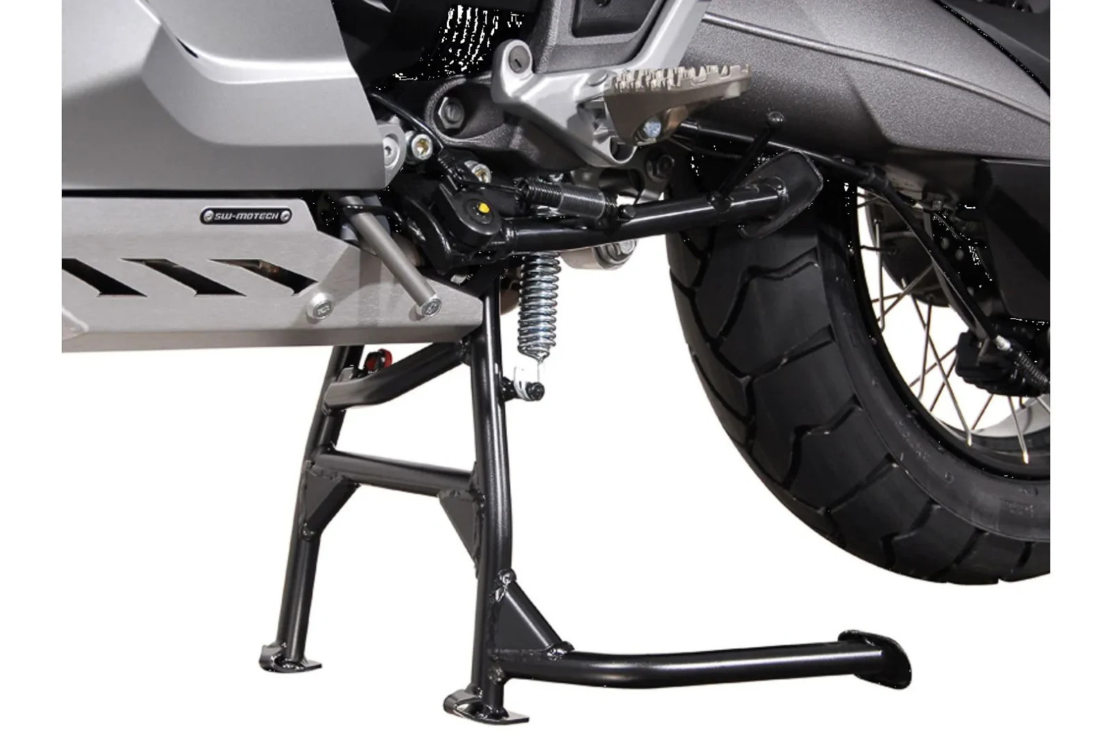 Béquille centrale haut de gamme SW-Motech noire de précision pour Honda VFR 1200X