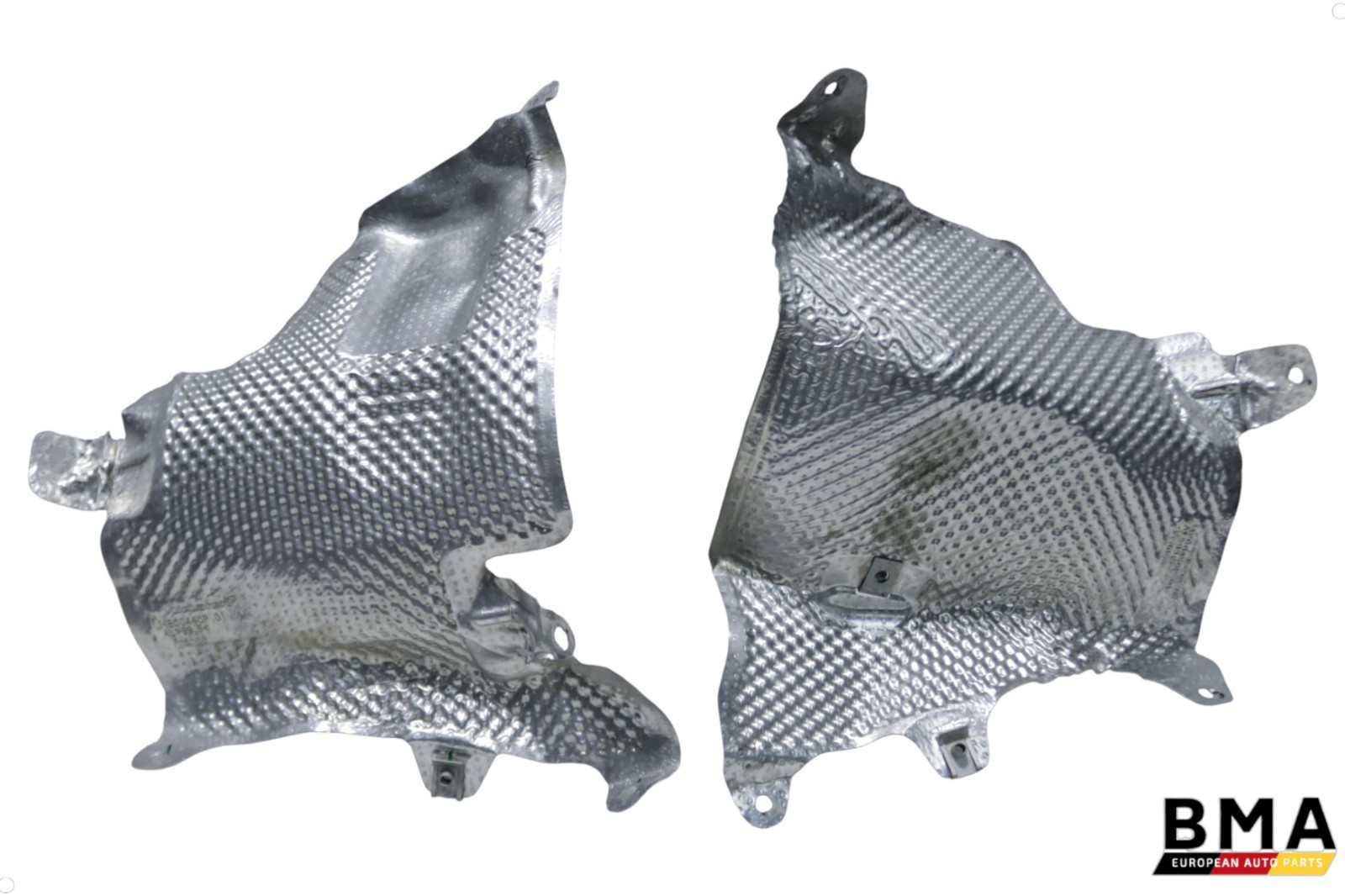 McLaren 720S Rear Left & Right Exhaust Heat Shield Set (2) 2018 - 2023 OEM