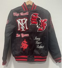 SCARFACE VARSITY JACKET SATIN STYLE REASON BRAND AL PACINO MEN'S SMALL NWT.