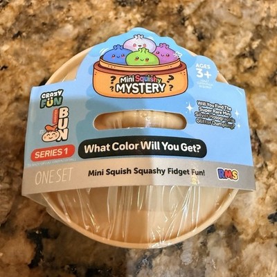 Crazy Fun Bun Mini Squishy Mystery Dumpling Series 1 Blind Box Fidget Toy New