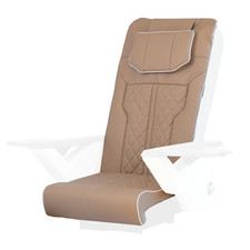 Pedicure Chair Cover Cushion Sets for Newstar J A Whales Spa, Khaki