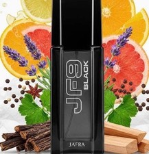 JAFRA JF9 Black Men's Fragrance Citrus Lavender Pepper Licorice Wood Scent