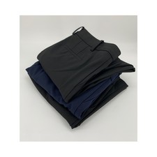 Talbots Pants 4 Petite Windsor Black Blue Lot 3 Dress Slacks Trousers Wide Leg