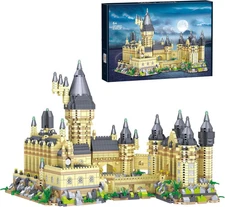 3000+PCS Micro Mini Blocks Magic Castle Building Blocks Toys,Creative Ideals Hog