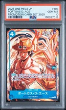Portgas.D.Ace P-103 Prices | One Piece Japanese Promo | One Piece