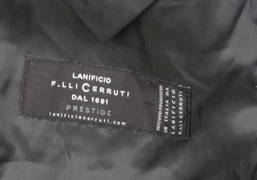 F.lli Cerruti Men's Black Suit Jacket 40R Formal - Picture 3 of 12