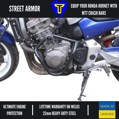 Engine Guard Crash Bars Honda CB900F Hornet 2001-2007 MTT Heavy Duty 22mm Steel