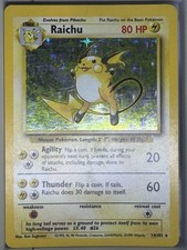 Raichu [1st Edition] #14 Prices | Pokemon Base Set | Pokemon Cards