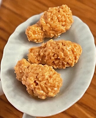 3D Mini Food Drink Fried Chicken Fridge Magnet Plate Handmade Lot    1pc