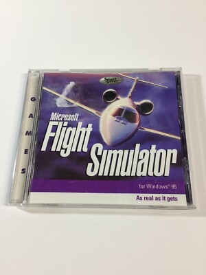 Microsoft Flight Simulator for Windows 95 SmartSaver Series (PC, 2000)
