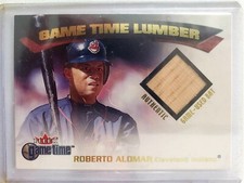 2001 Fleer Game Time - Gamers Lumber Roberto Alomar (MEM) for sale