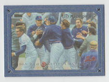 NY METS 1969 World Series Champions 2007 UD Masterpieces BLUE STEEL #85 SP 40/50