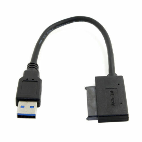 Jimier USB3.0 USB 2.0 bis 7+9 16 Pin Micro SATA 1,8" SSD Festplatte Laufwerk Kabel - Bild 1 von 5