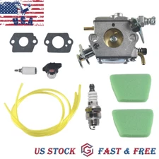 Carburetor Air Filter Fuel Line Kit For Poulan 2050 2150 2375 2550 2055 WT-89