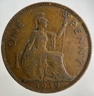 1939 George VI Penny — photo from another recent sale