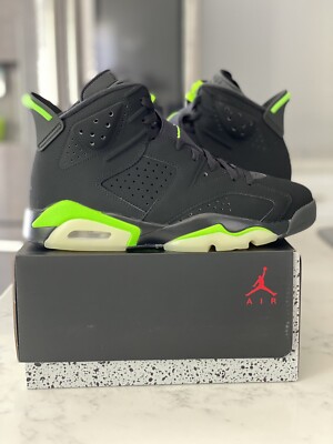 AIR JORDAN 6 RETRO ELECTRIC GREEN CT8529-003 (Size 10 Men display picture 1