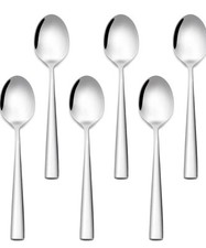 6 / 12 /24/48 Stainless Steel Tea Spoons Ice Cream Premium Quality 13.5cm Long