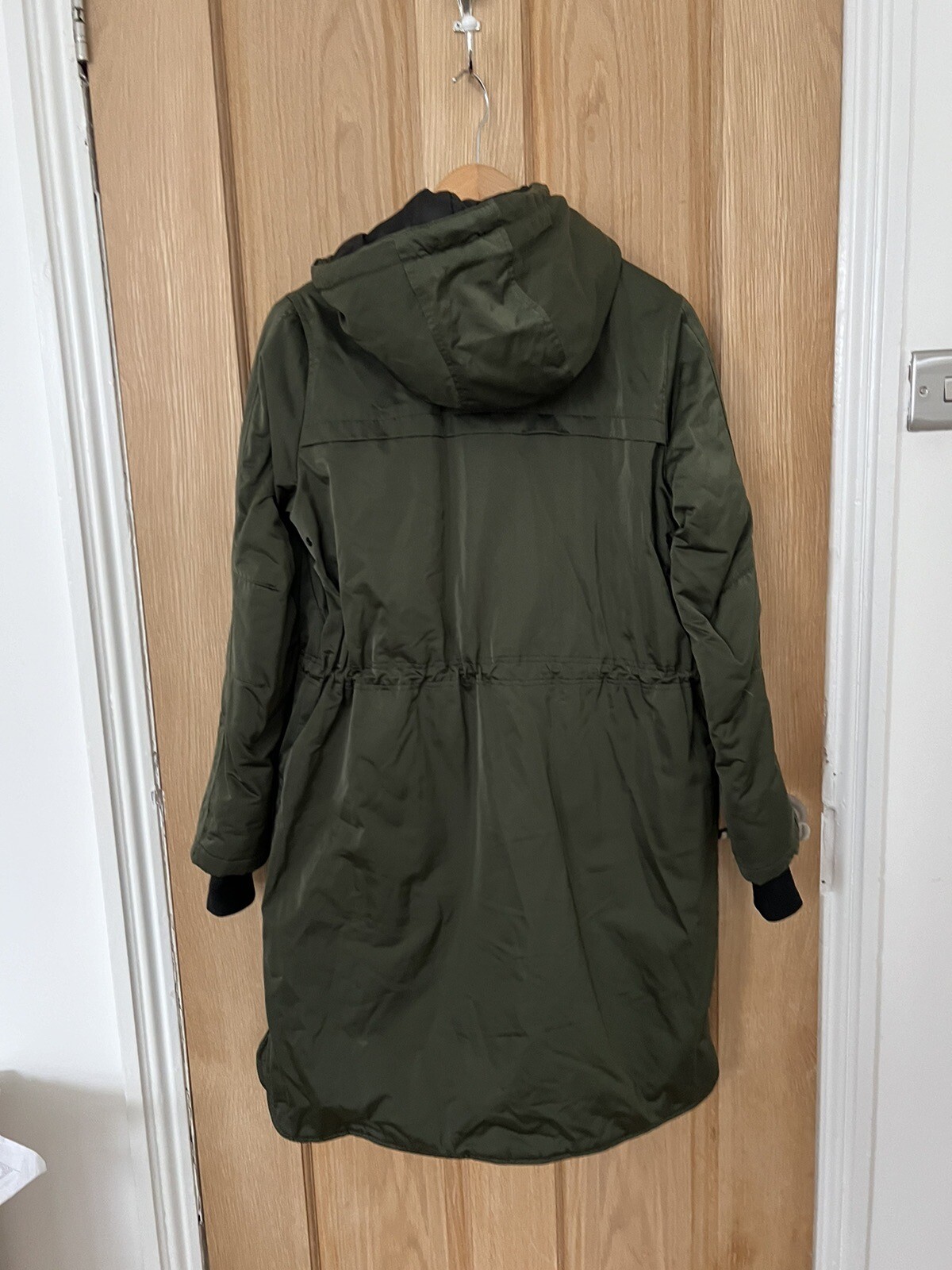 Whistles Coat Small Jensen Collarless Parka eBay