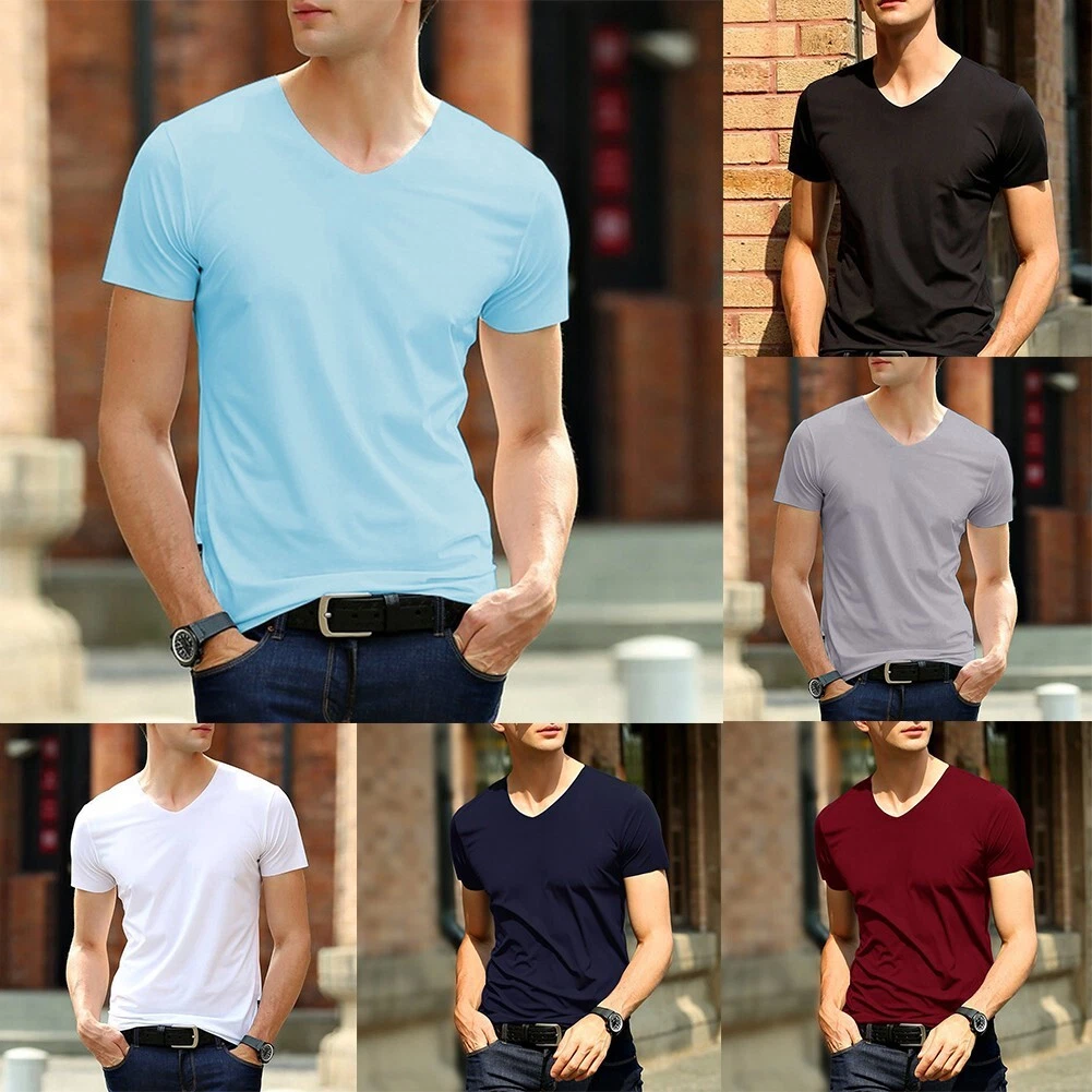 Fashion t shirts mens cheap