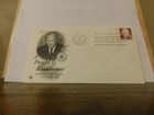 DWIGHT D EISENHOWER FIRST DAY ISSUE STAMP 8 CENTS — photo 1