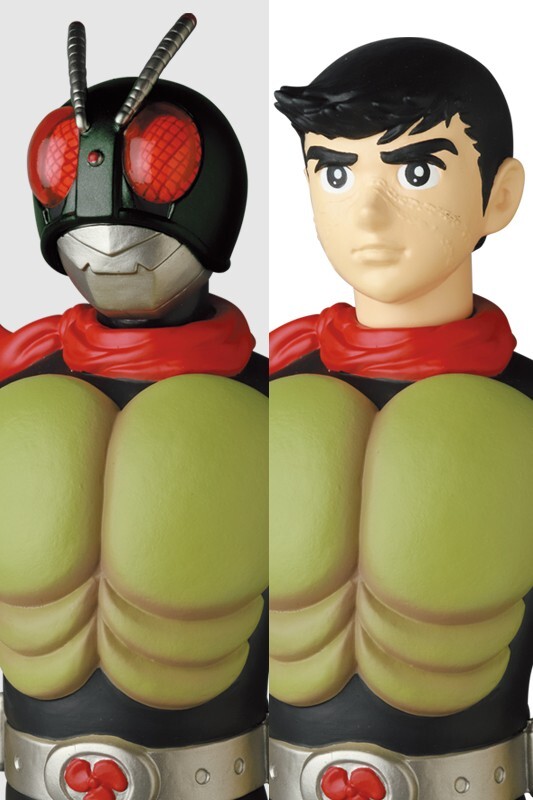 (未使用･未開封品)Medicom Ketos Sofubi Action Figure Medicom Toy Order Toei Retro Sofubi Collection EX Kamen