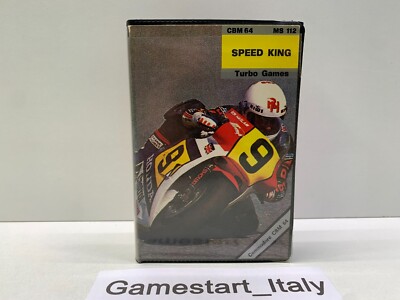 SPEED KING TURBO GAMES COMMODORE 64 C64 - USED GAME MS 112